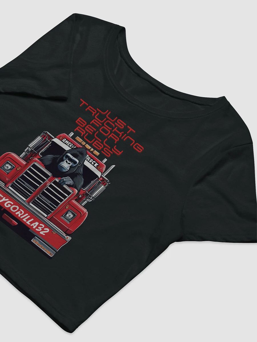 Just Trucking for Belly Rubs Crop Top product image (5)