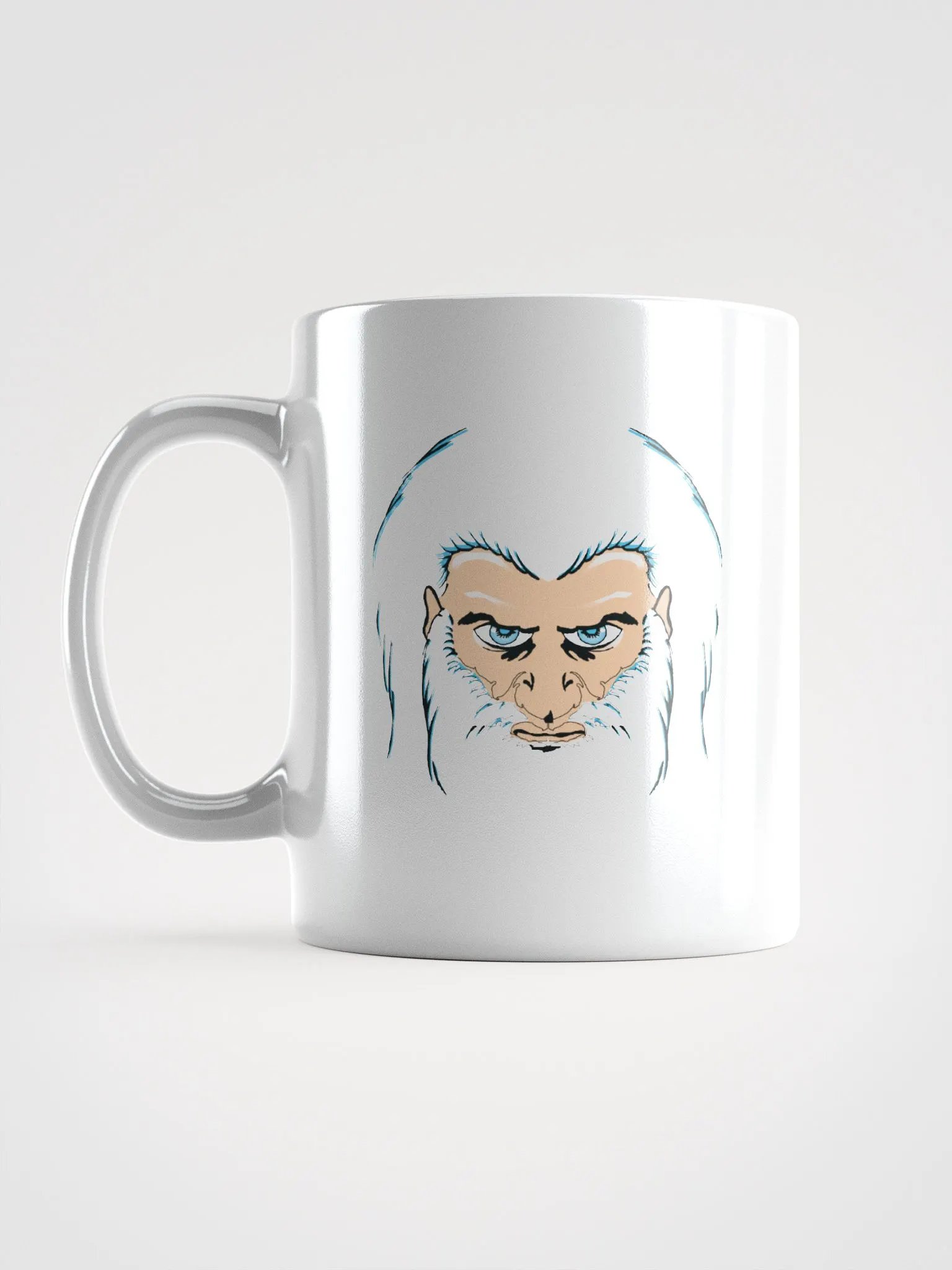 Stern Stare White Mug product image (16)