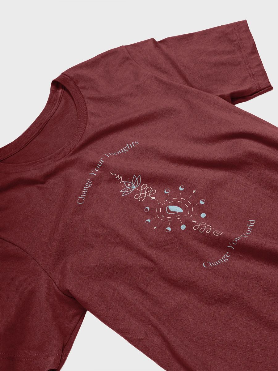 Change Your Thoughts Change Your World Elegance Emblem T-Shirt product image (4)