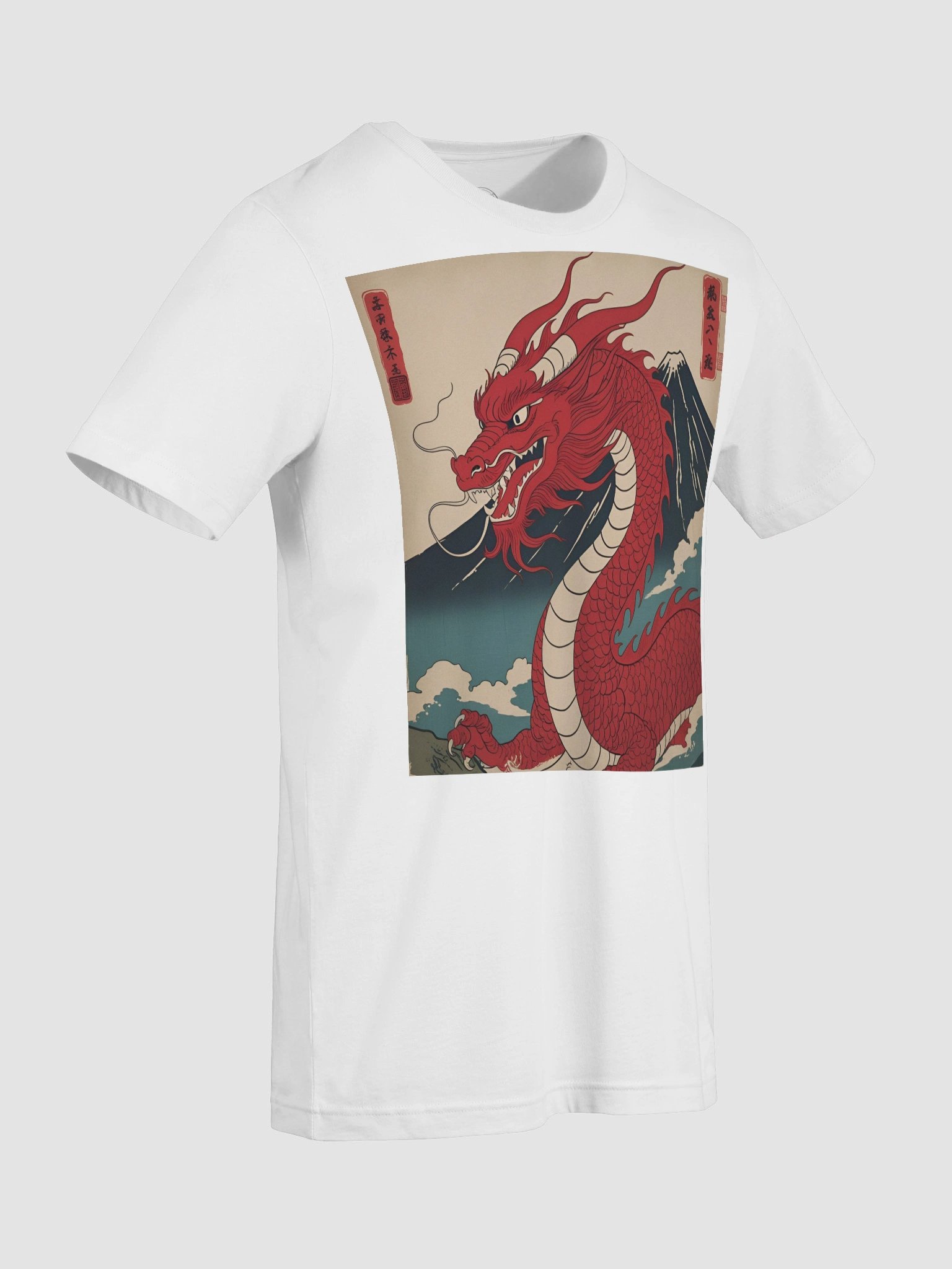 Ryoshin - Shuten-dōji (Crimson Dragon), Ancient Ryū Collection, T-Shirt, Front Design product image (11)