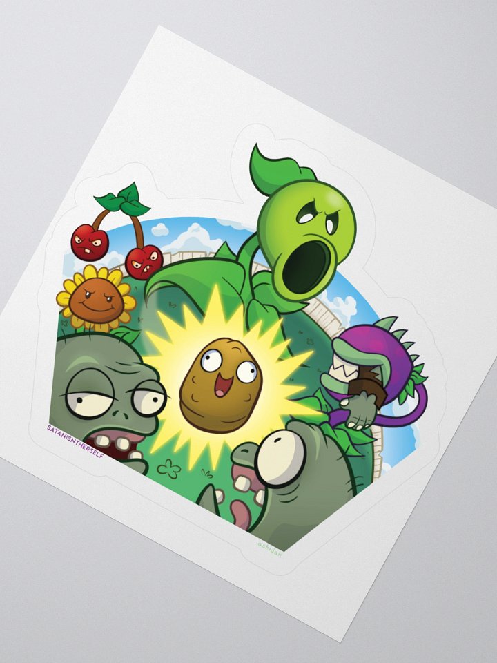 Wall Nut Warfare Sticker product image (4)