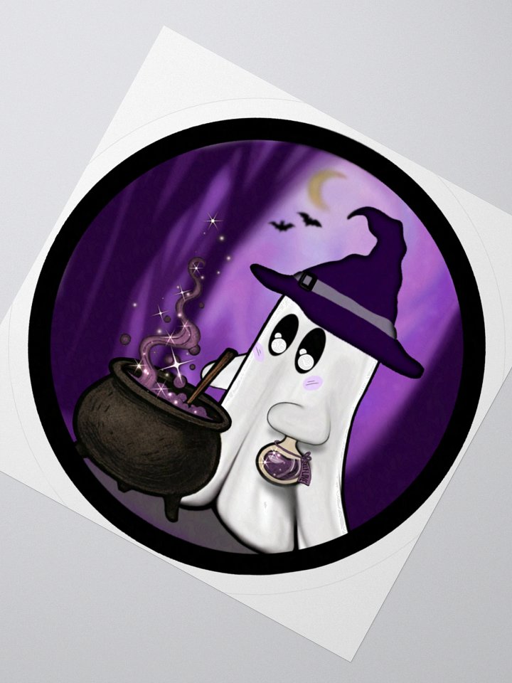 Boundary Brewer Ghost Sticker-Kiss Cut Vinyl product image (4)