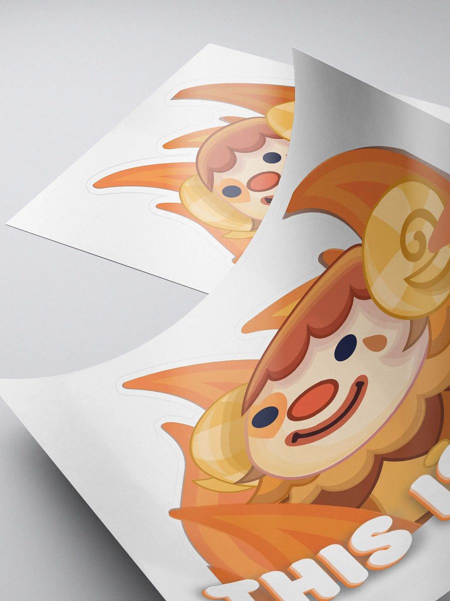 This is fine sticker product image (4)