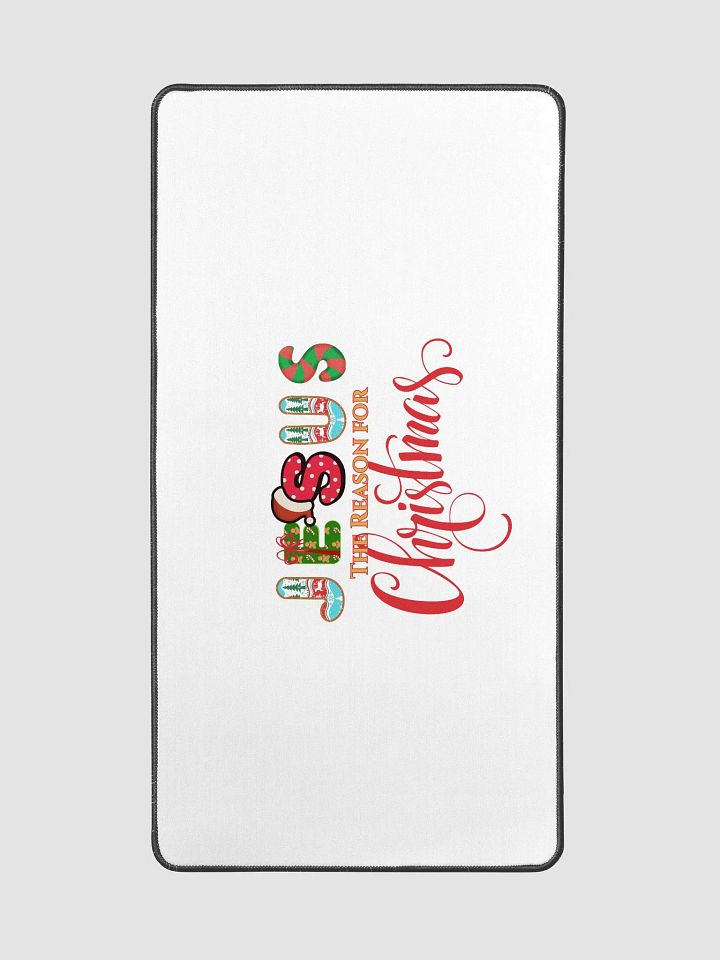 Christmas-themed JESUS Desk Mat product image (2)