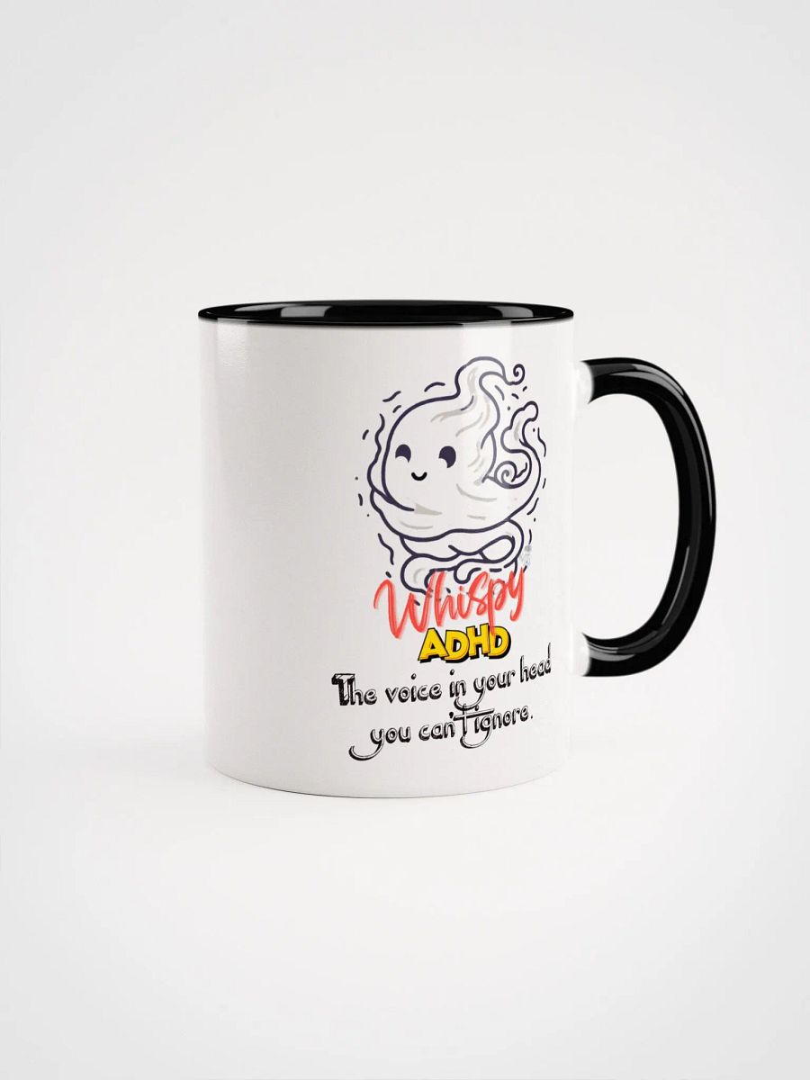 Whispy ADHD The Voice In Your Head Ceramic Mug with Color Inside product image (12)