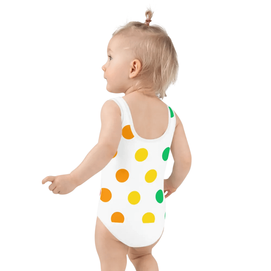 Colorful Polka Dots - Kids Swimsuit product image (3)