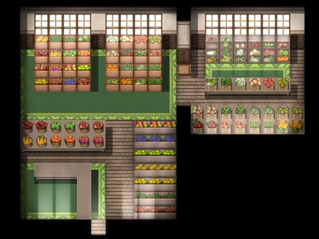 KR Fantasy Market ~ Grocery Tileset for RPGs product image (2)