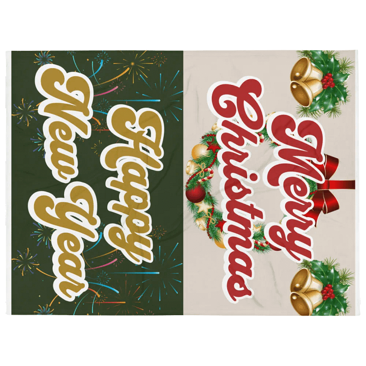 Merry Christmas - Happy New Year Blanket product image (1)