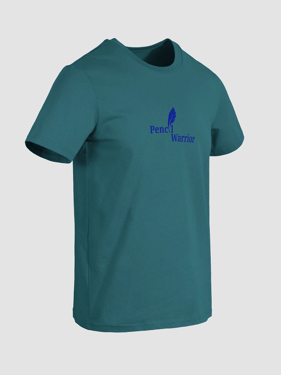 Pencil Warrior Logo Organic Cotton T-Shirt product image (4)