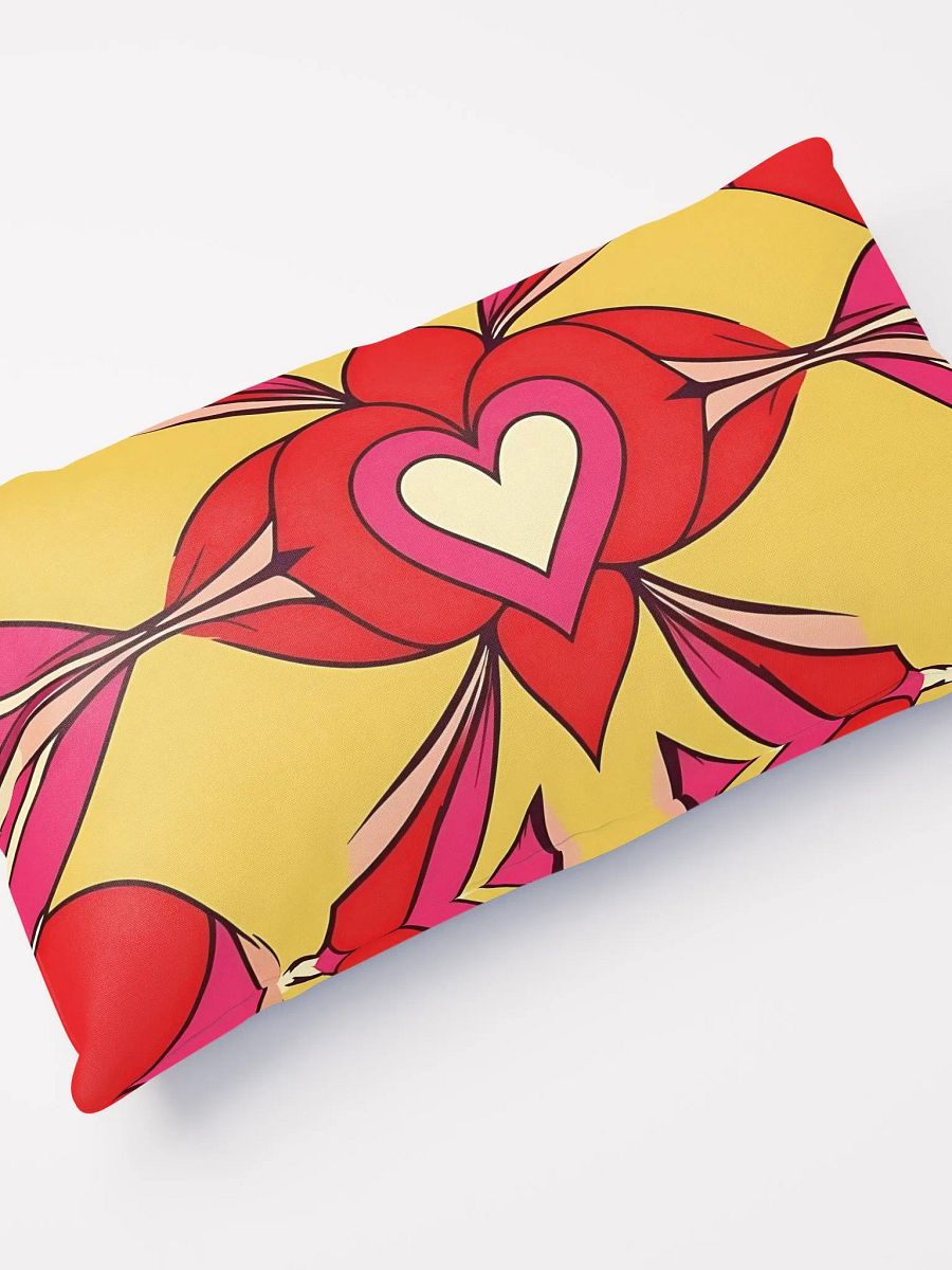 Valentine Vibrant Heart Symphony throw pillow product image (11)