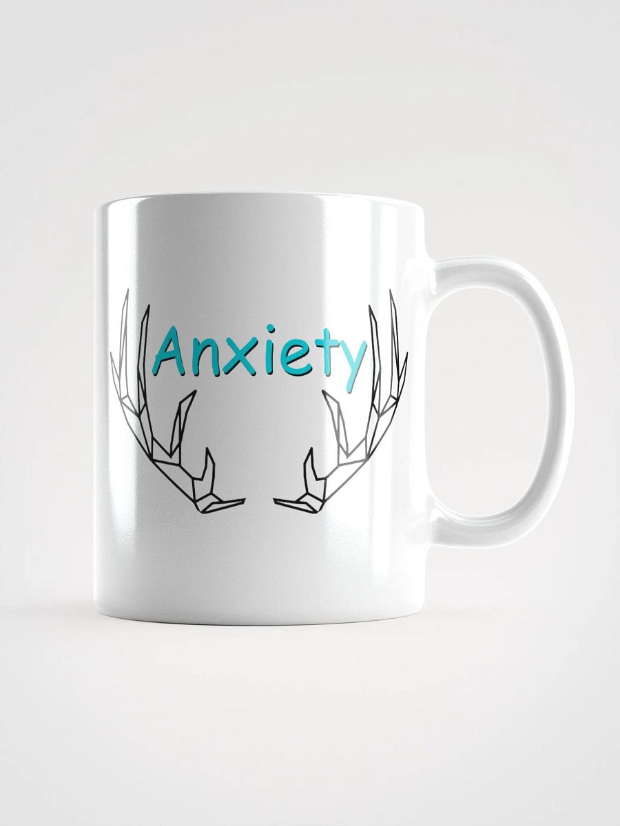 Anxiety Mug - White & Blue product image (2)