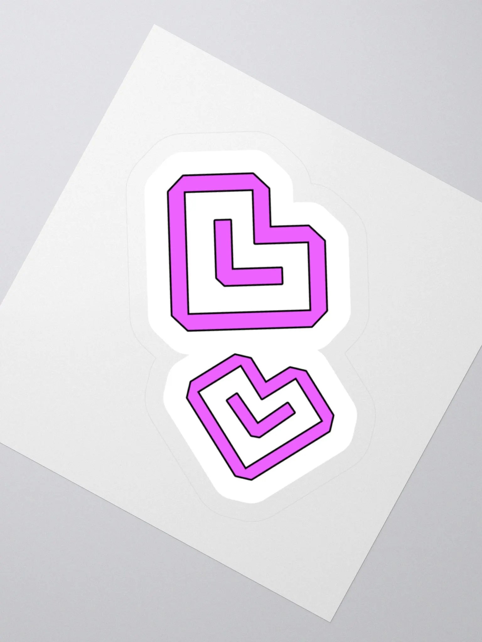 Paeshun Sticker (Pink) product image (2)