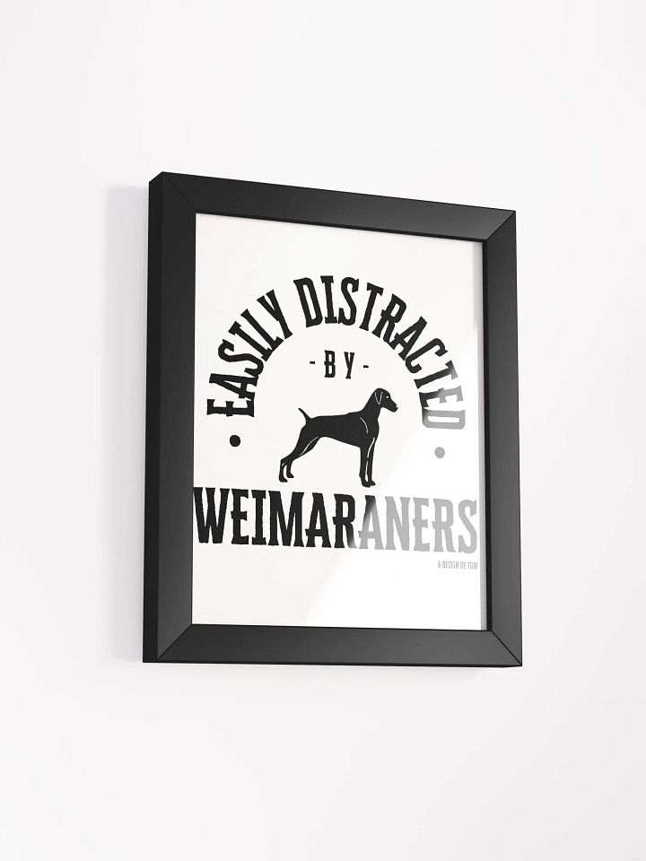 Easily Distracted - Framed Print product image (11)