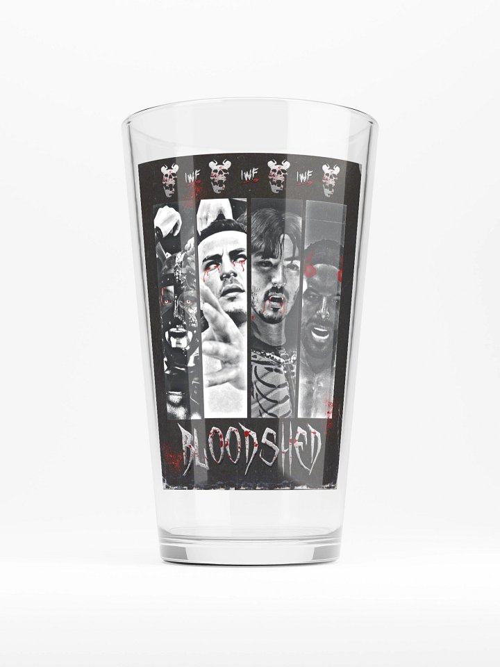 IWF BLOODSHED Pint Glass product image (1)