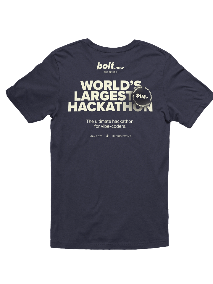 Official Bolt Hackathon Shirt product image (2)