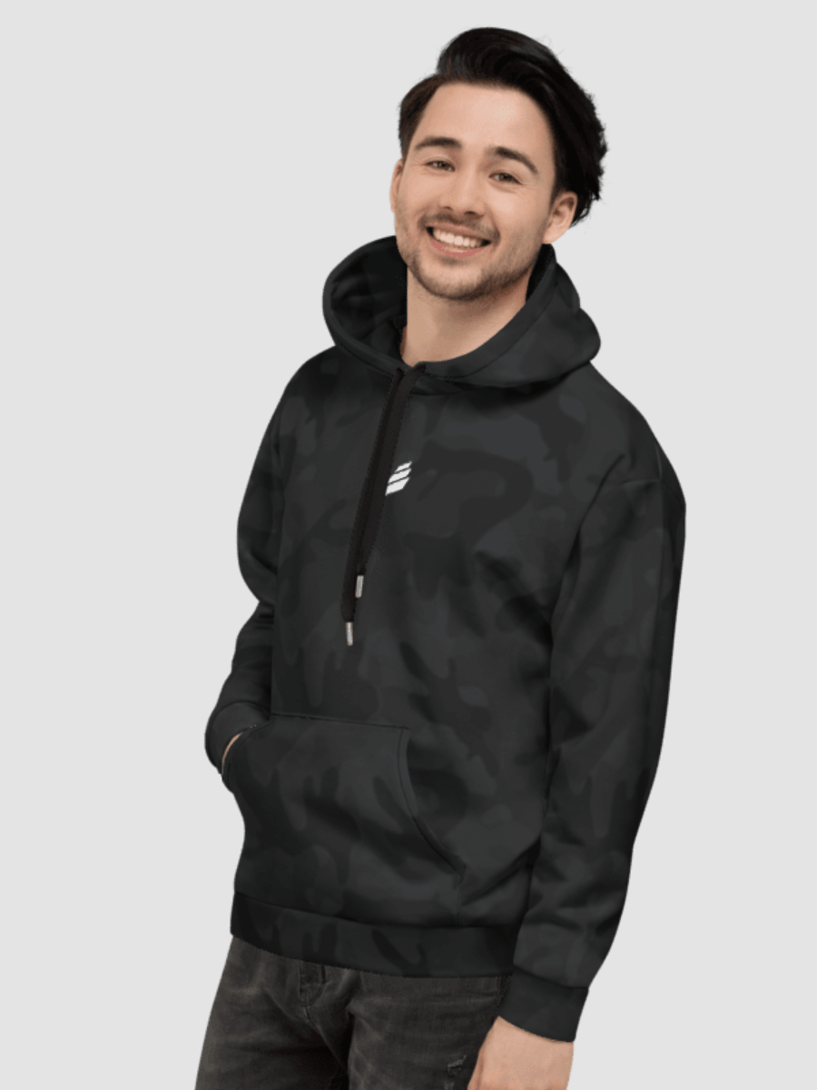 Hoodie - Black Camo product image (2)