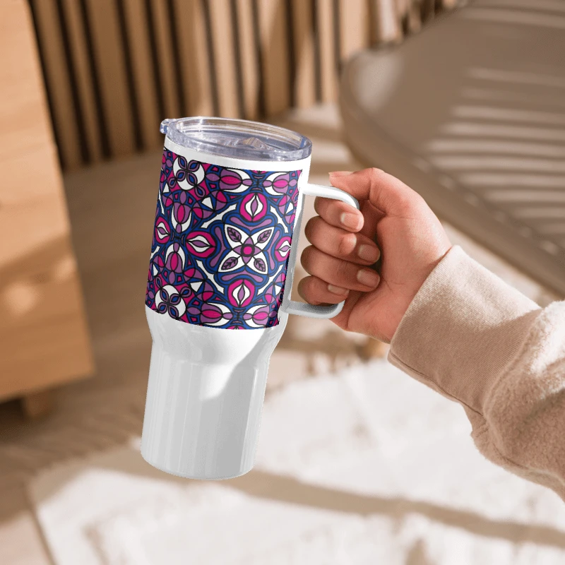 Bi Abstract - Travel Mug product image (2)