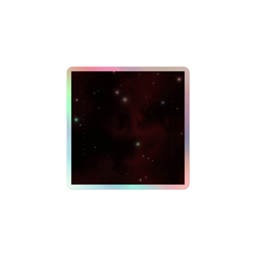 Nebula RB1 Holographic Sticker Sheet product image (1)