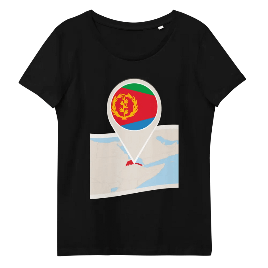 Eco-Friendly Flag Pin Women's Tee product image (11)
