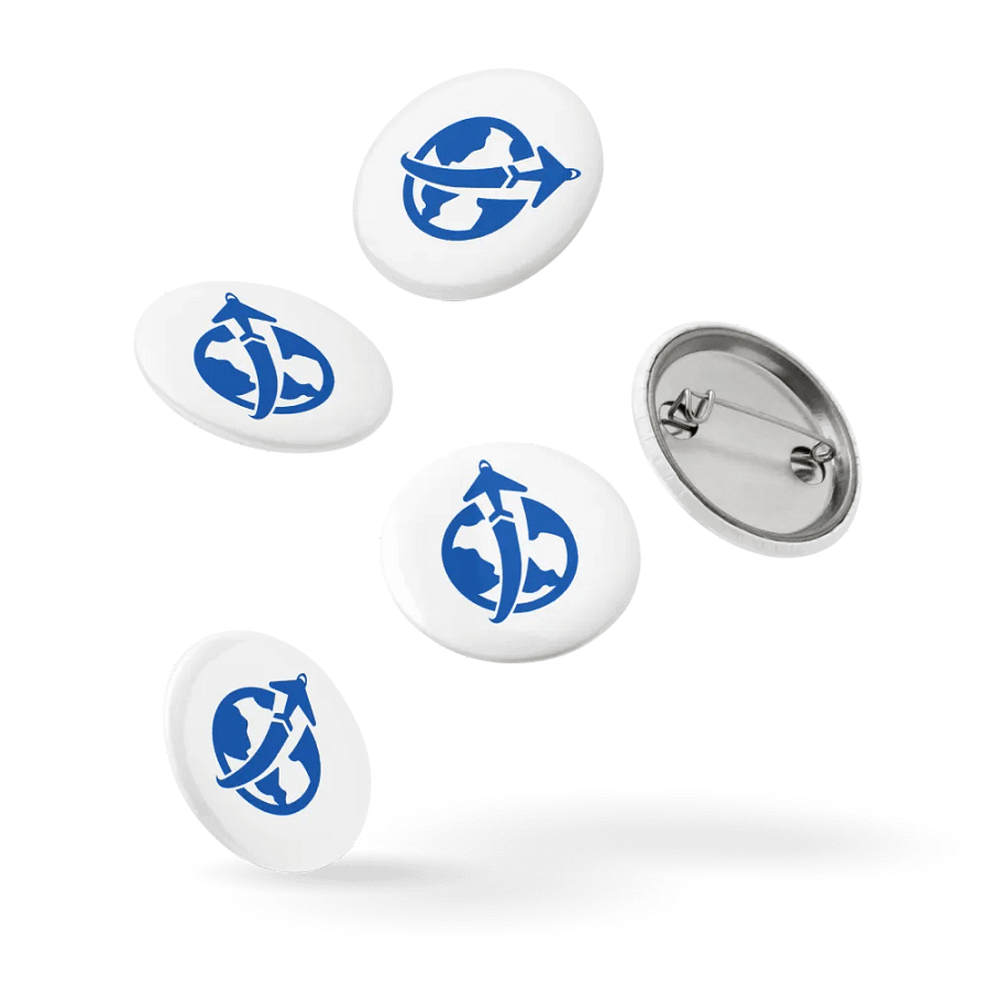 BehindTheSkies Globe Pin Set product image (4)