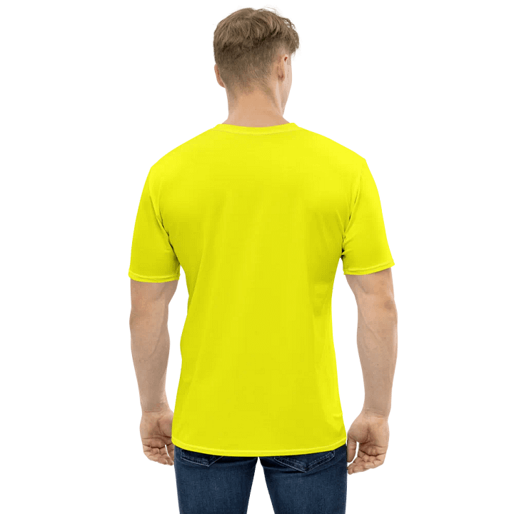 Plain Color Yellow T-Shirt product image (2)