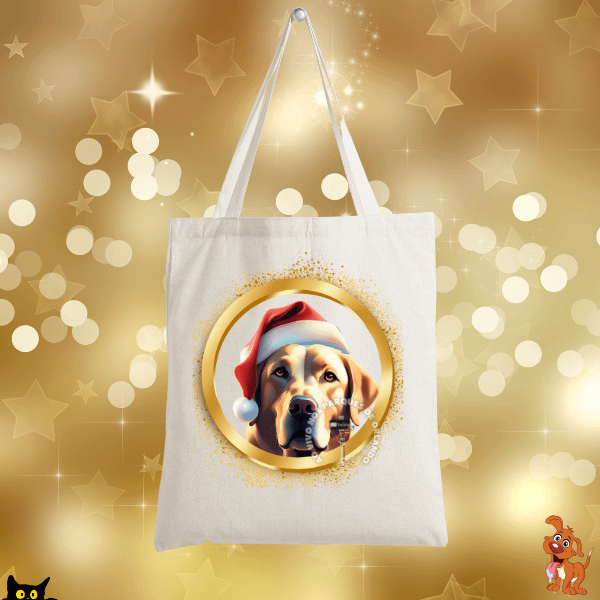 Tote Bag Christmas Dog Labrador 🐶 product image (1)