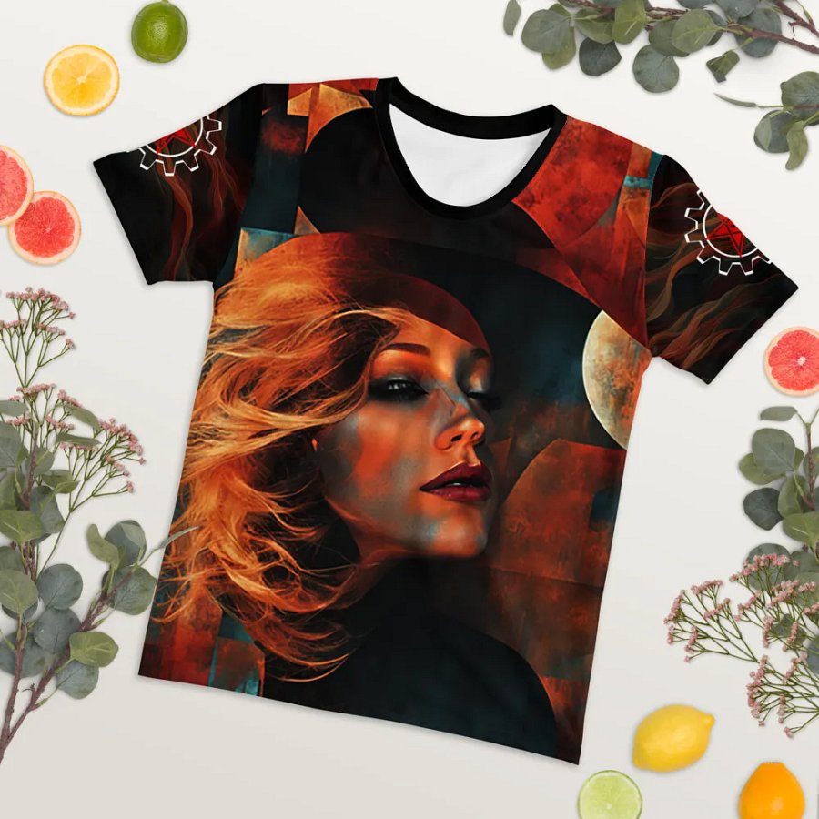 The Red Lady I Ladies Tee product image (4)