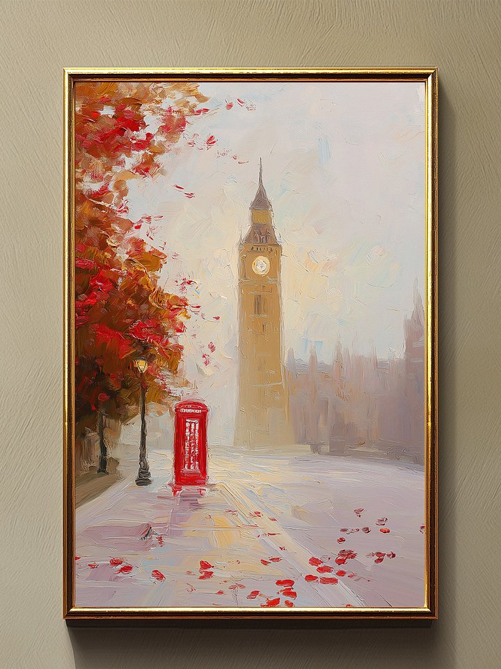 Falling for London Art Print product image (1)