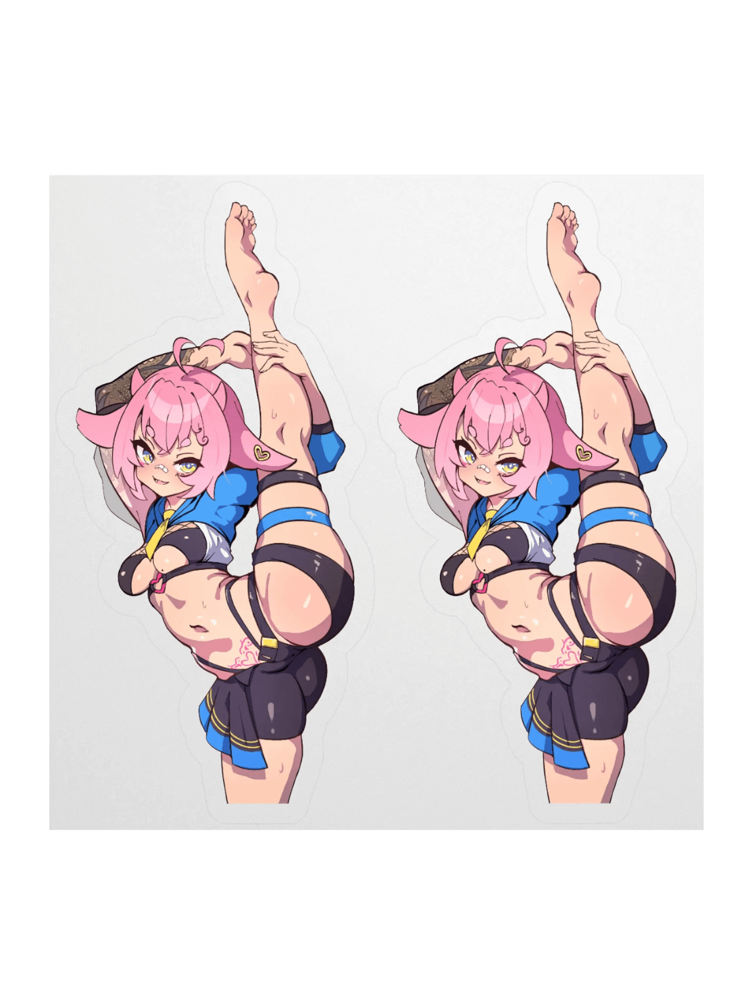 el_XoX Leg Lift Sticker product image (1)