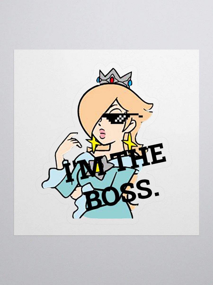 Rosalina I'm The Boss Sticker product image (1)