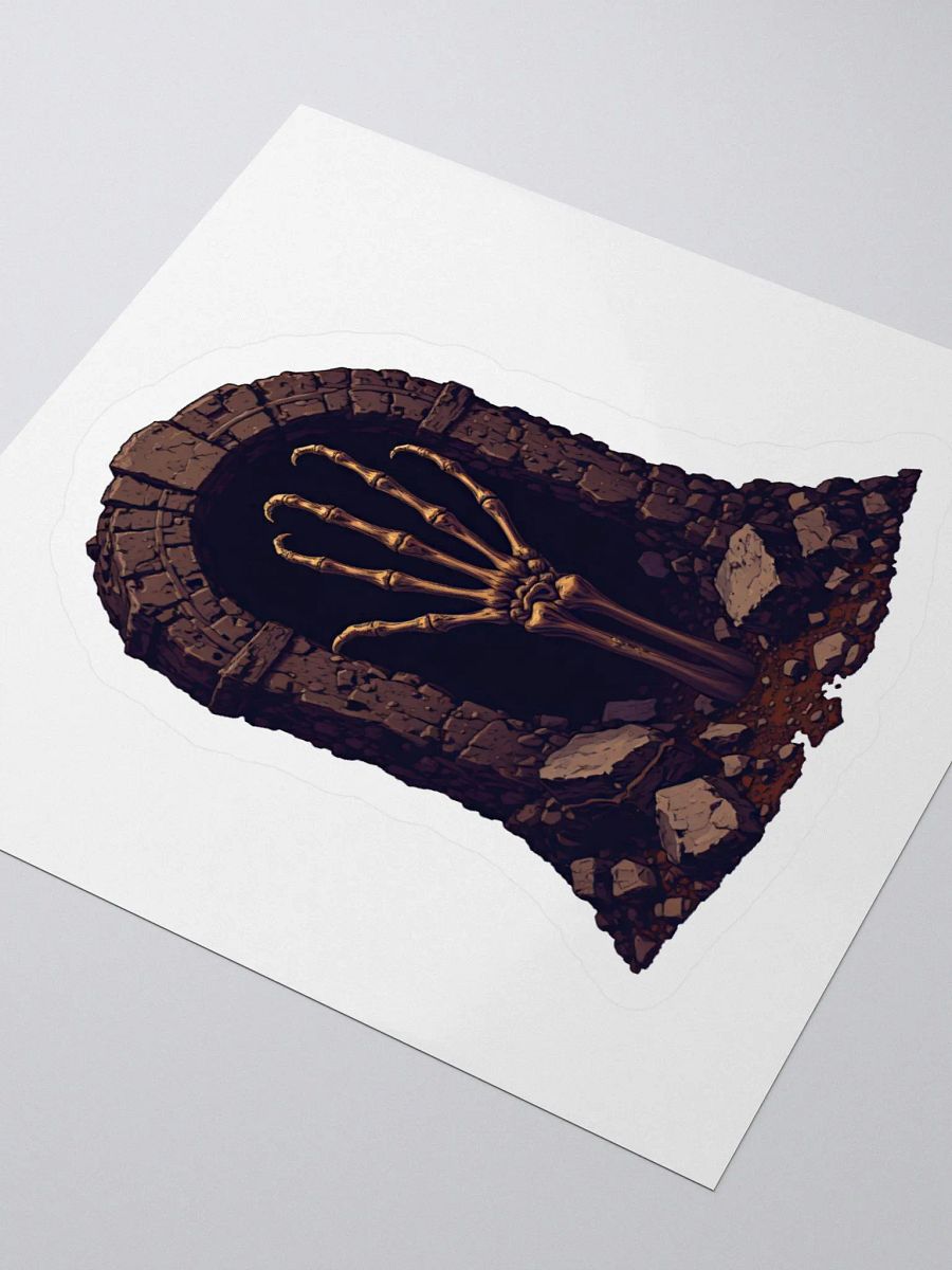 Ethereal Crypt Hand Kiss Cut Sticker product image (9)