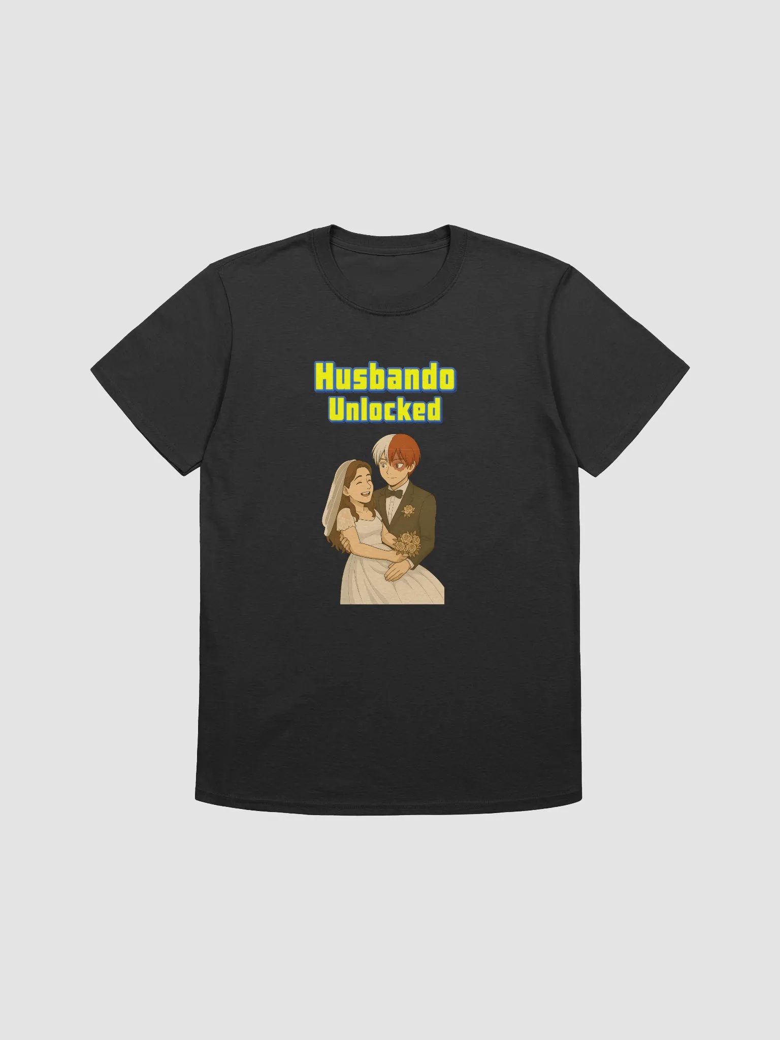 Shoto Todoroki Husbando Unlocked Tee – MHA Fan Shirt product image (3)