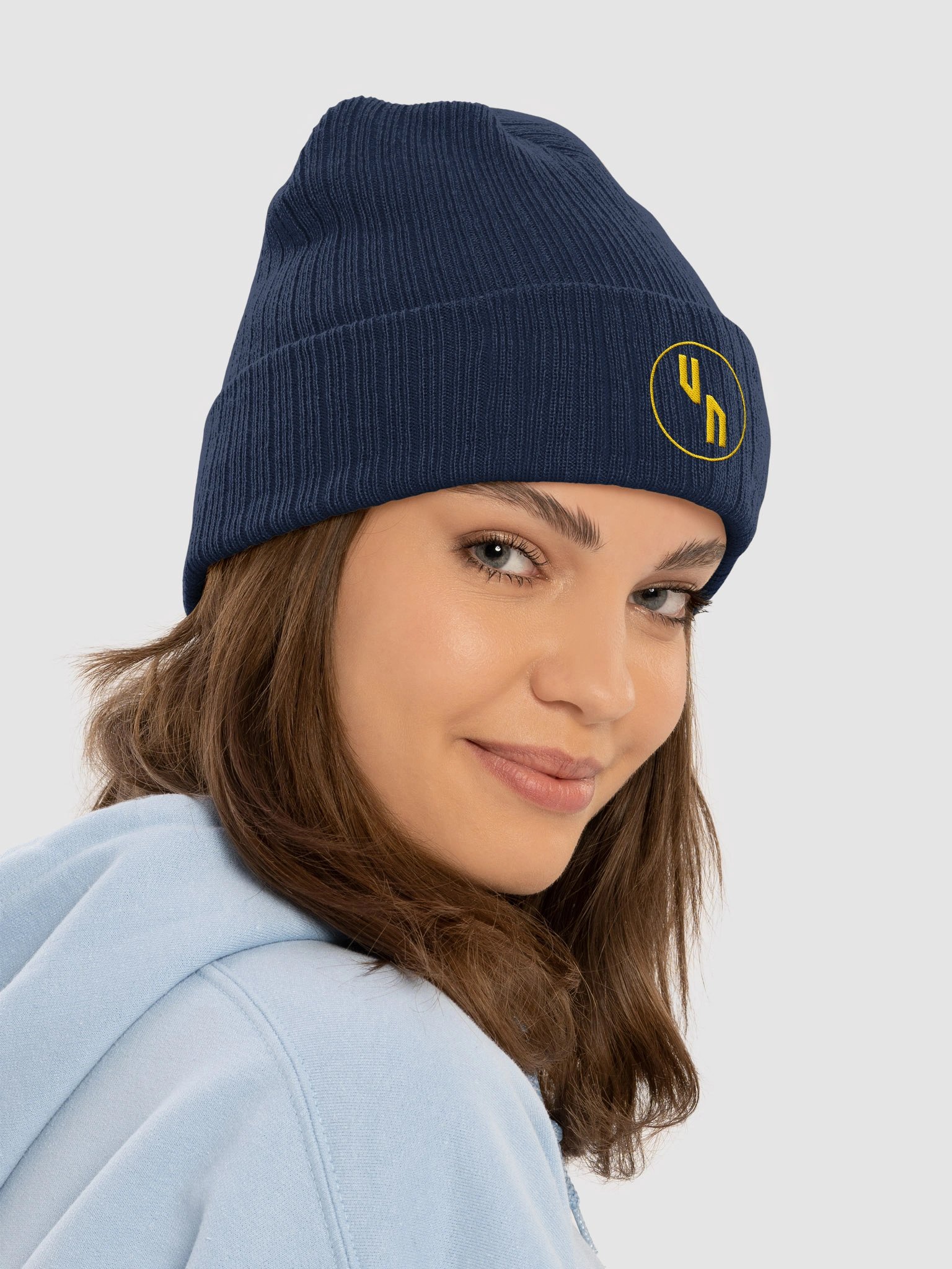 VN Navy Winter Beanie (Unisex) product image (6)