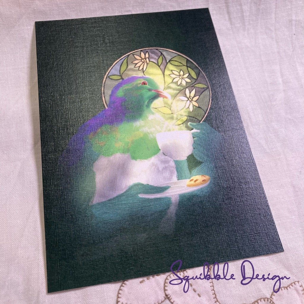 Cozy Kereru Postcard product image (1)