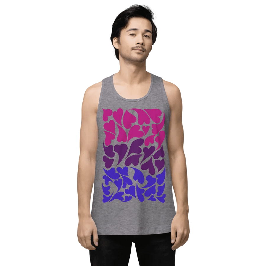 Nestled PRIDE Bisexual Tank Top product image (3)
