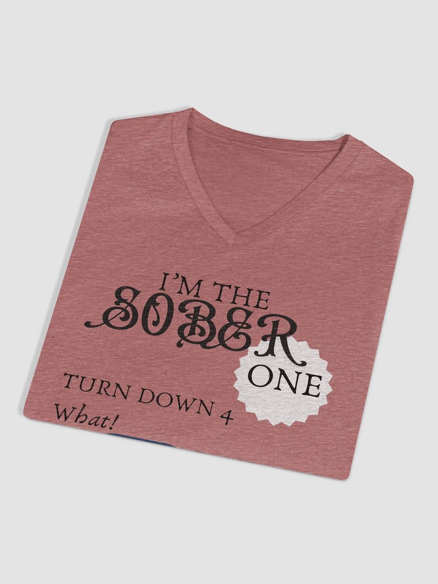 Ornate Sobriety Women's V-Neck Tee product image (7)
