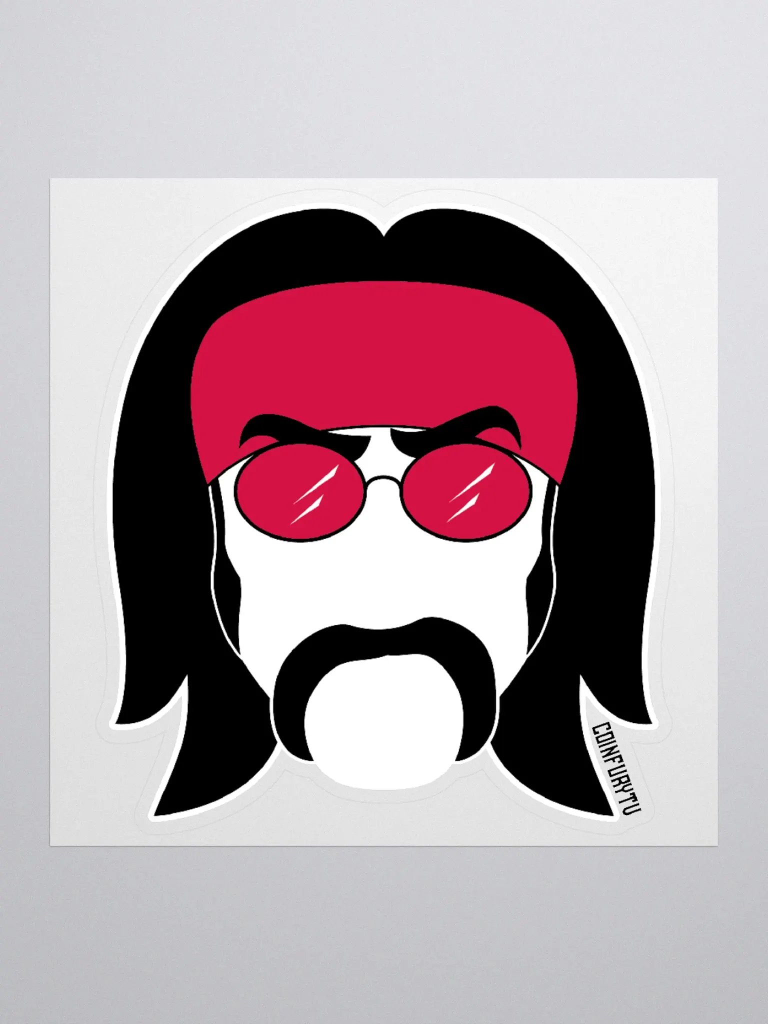 CoinFuryTV Cartoon Sticker product image (1)