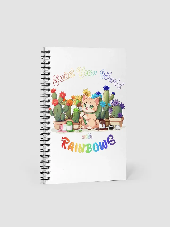 Rainbow Kitten Artist Notebook product image (2)