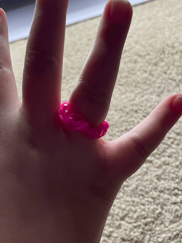 Pink Loom Ring! product image (3)