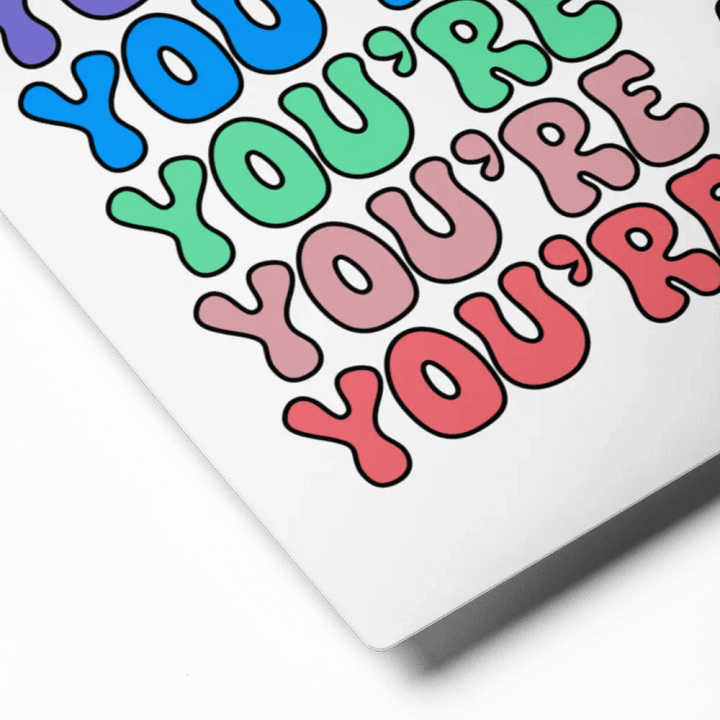 You’re Alive! Metal Wall Art product image (2)