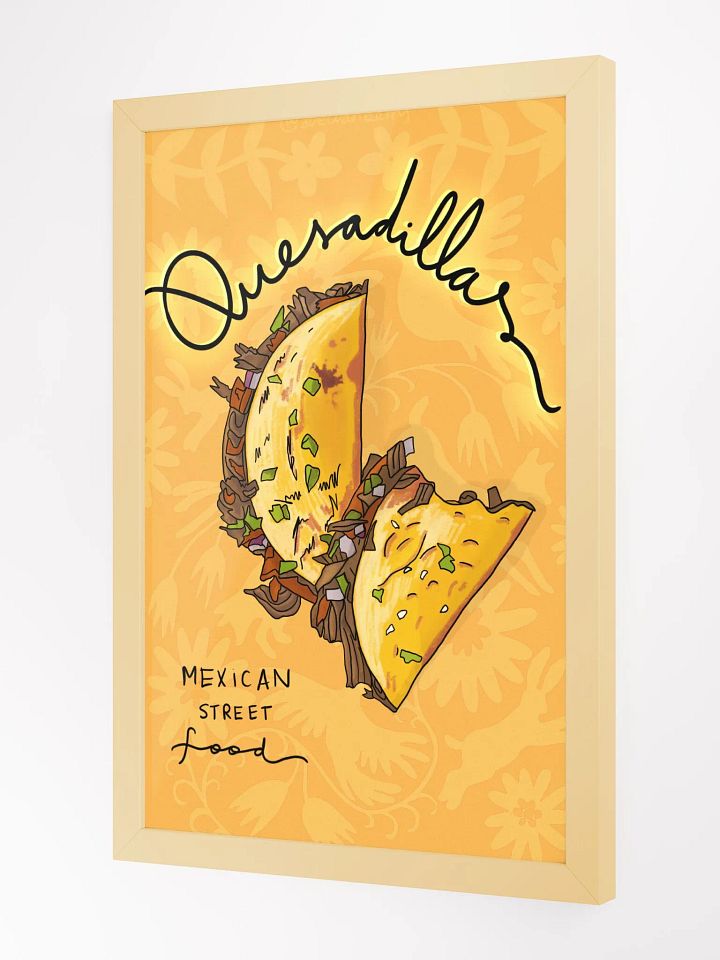 Quesadillas Framed Poster product image (2)