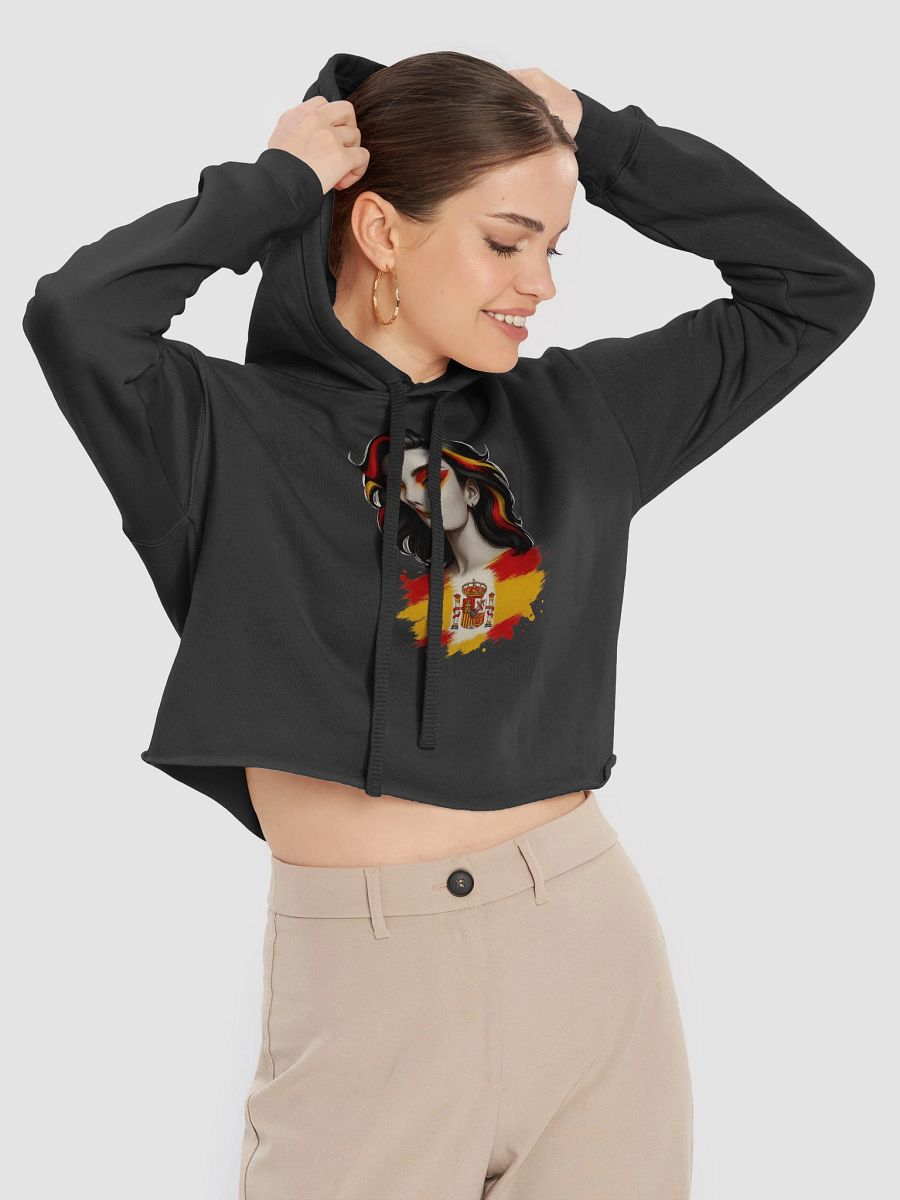 Spanish Flair Cropped Hoodie product image (19)