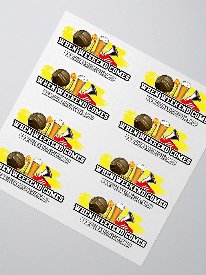 Pachet 8 Stickere When Weekend Comes product image (2)