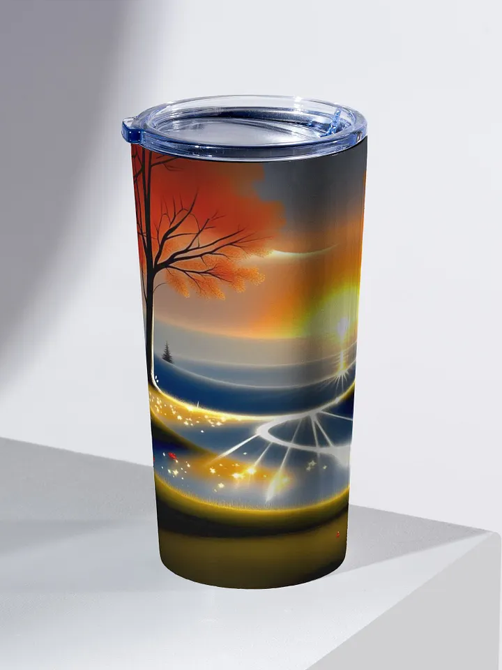 Sunset Serenity Stainless Steel Tumbler product image (1)