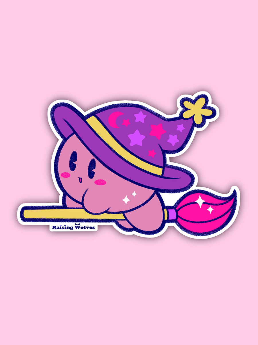 Paintbrush Witch Sticker product image (1)