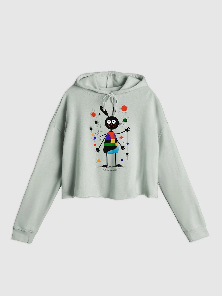 Independent Trading Co. Women’s Lightweight Cropped Hoodie product image (3)