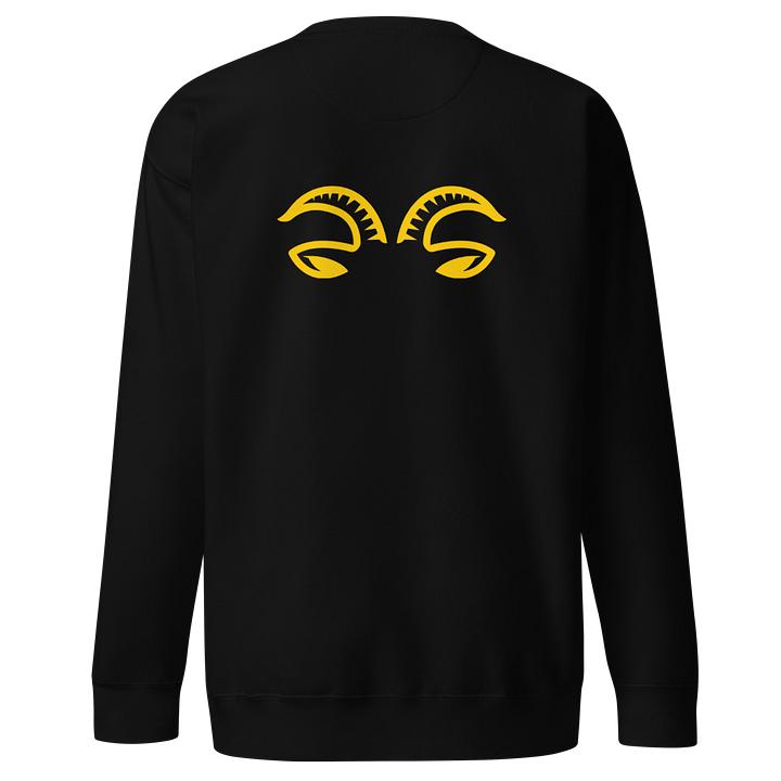 ItsYellowSnow Struggling Goat Embroidered Crew Neck product image (1)