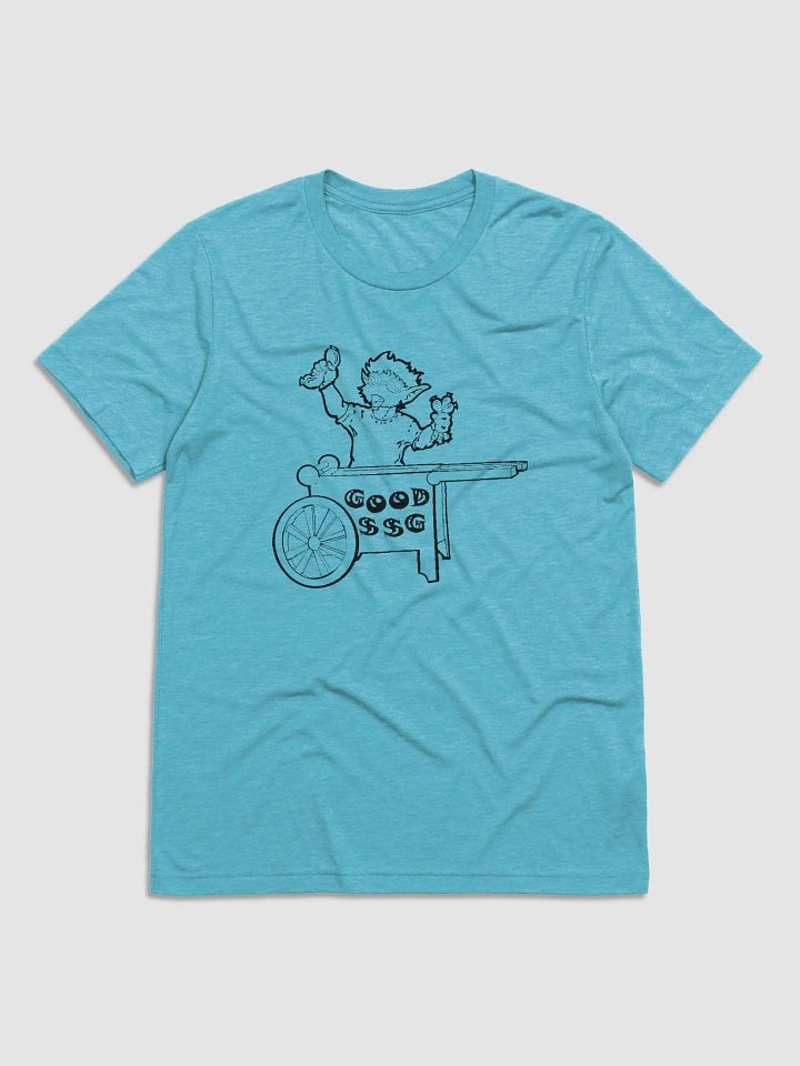 Gnomey's Good Sausages (Black) - Triblend Short Sleeve T-Shirt product image (1)