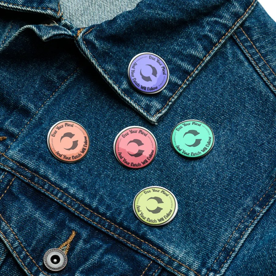 Free Your Mind... And Your Patch Will Follow Buttons product image (16)