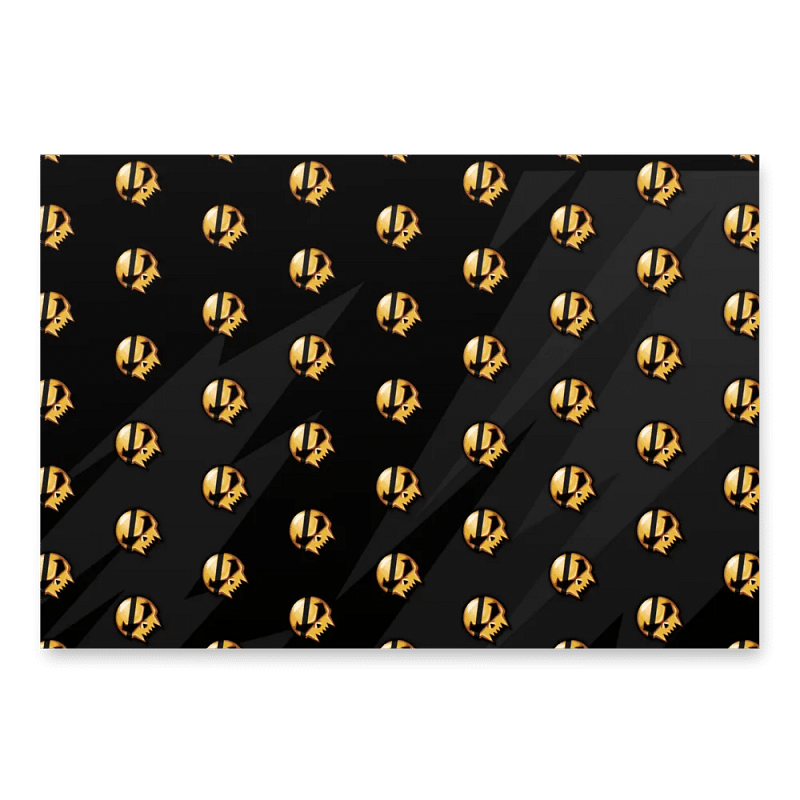 Skull Man Wrapping Paper